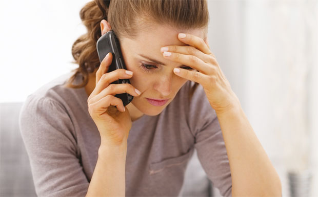 Stressed purchaser image